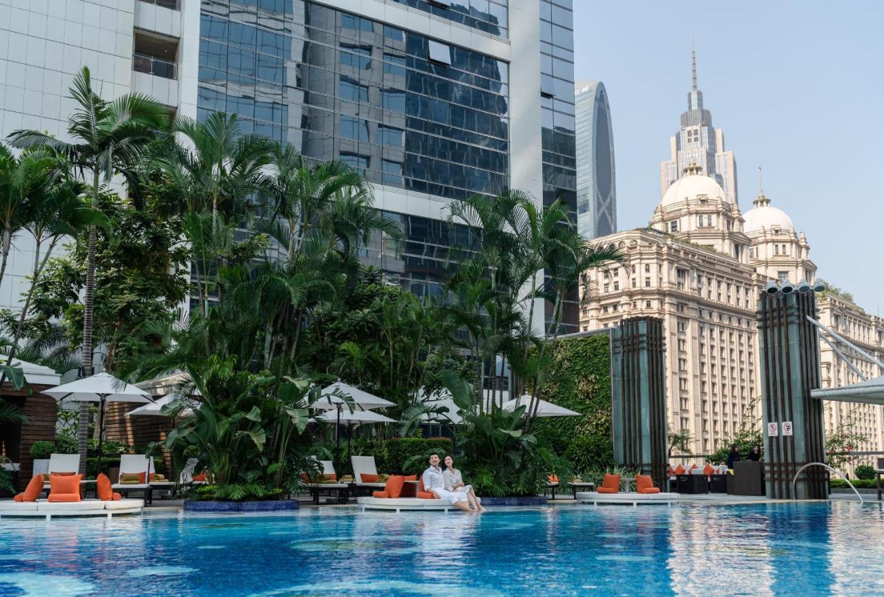 Jumeirah Guangzhou-Complimentary Shuttle Bus To Canton Fair Complex Eksteriør billede
