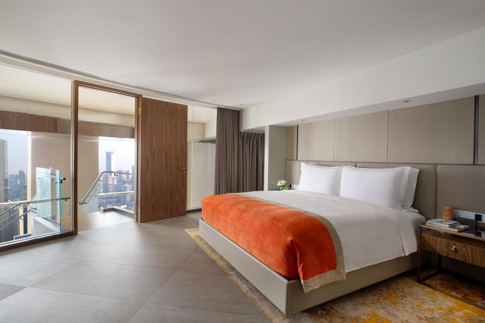 Jumeirah Guangzhou-Complimentary Shuttle Bus To Canton Fair Complex Eksteriør billede
