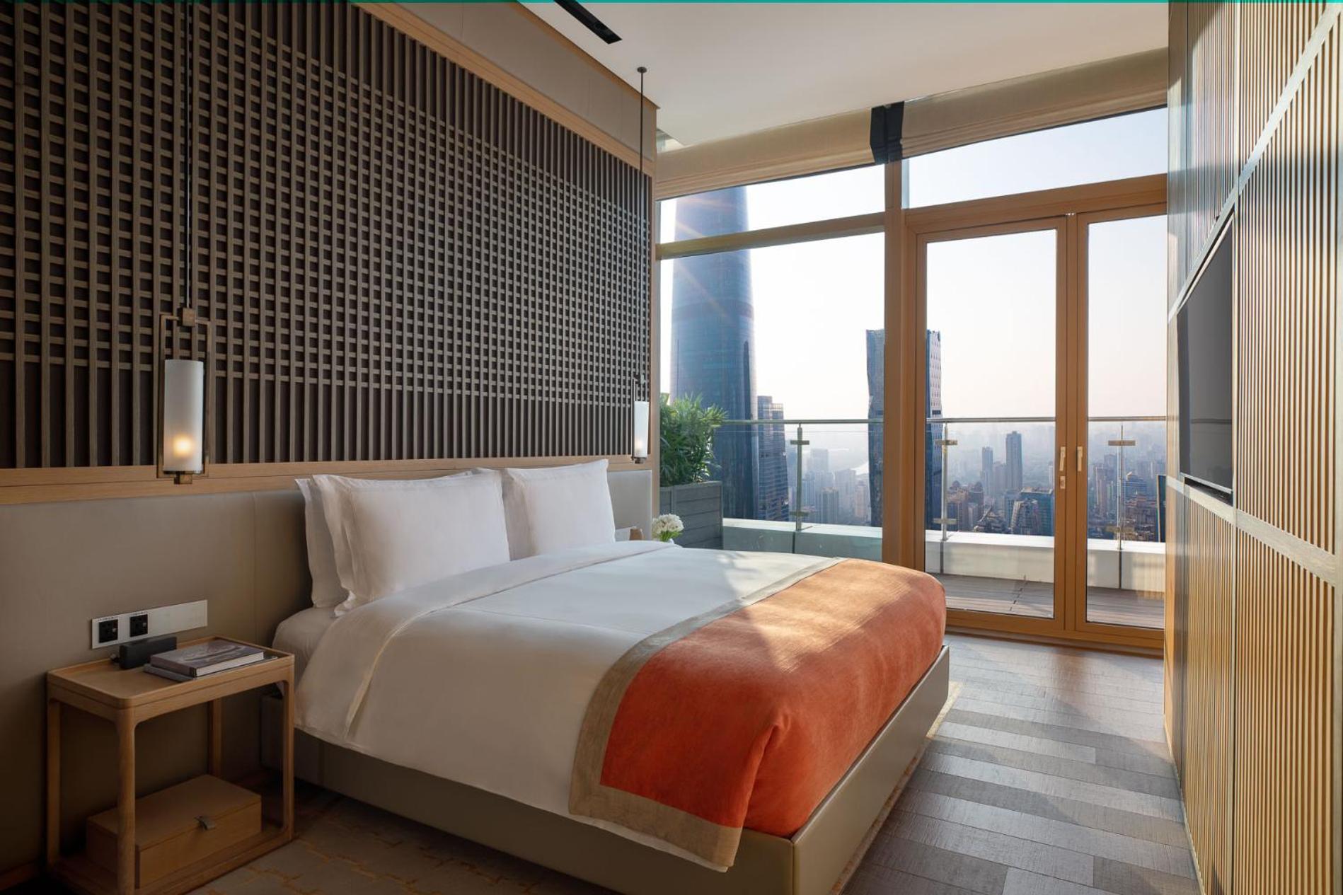 Jumeirah Guangzhou-Complimentary Shuttle Bus To Canton Fair Complex Eksteriør billede