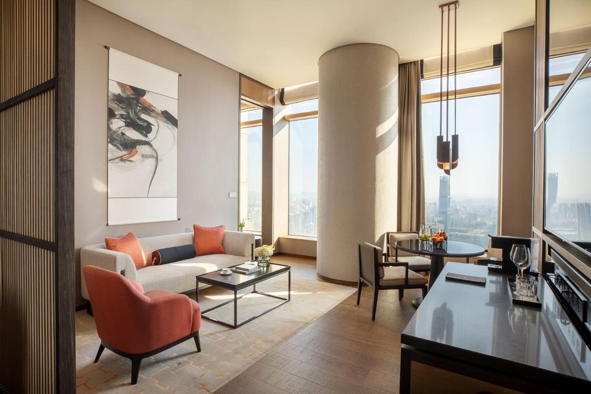 Jumeirah Guangzhou-Complimentary Shuttle Bus To Canton Fair Complex Eksteriør billede