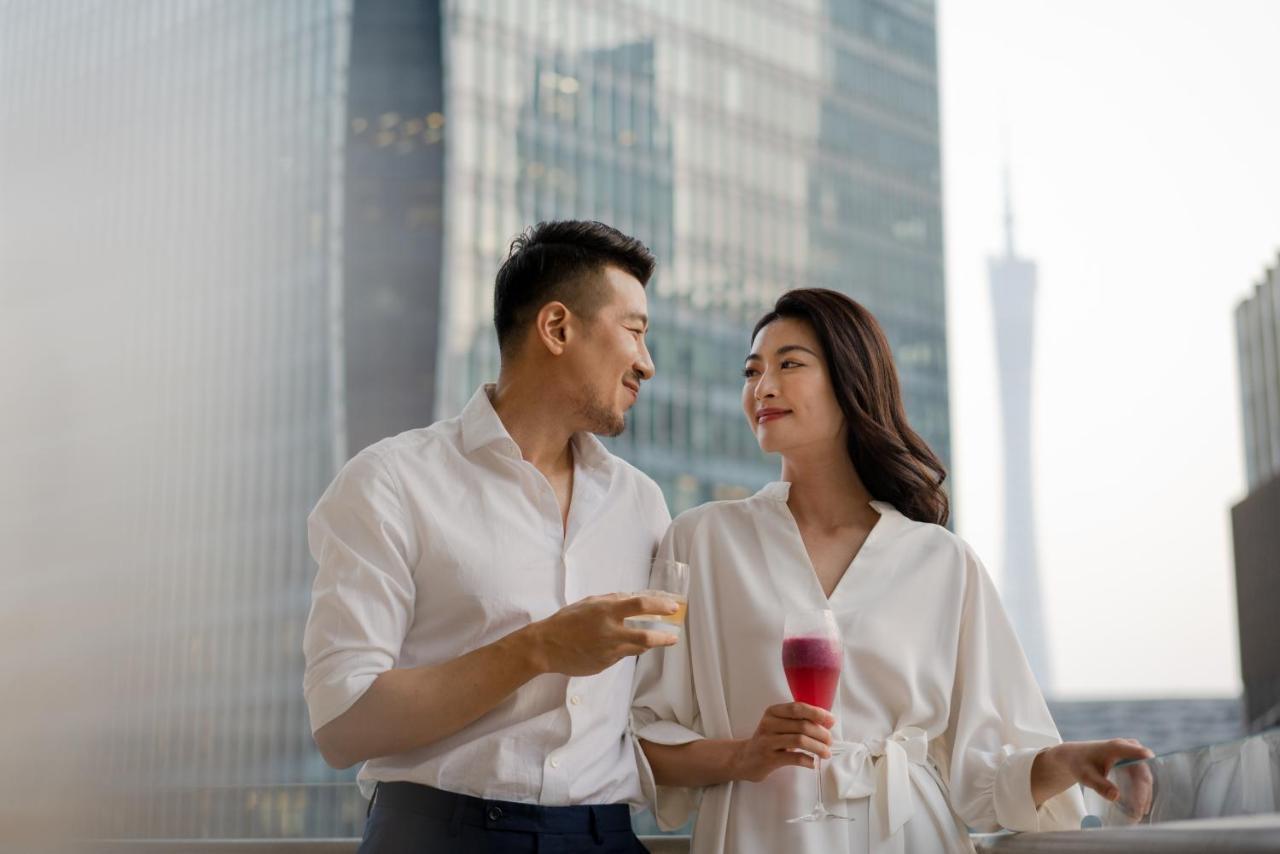 Jumeirah Guangzhou-Complimentary Shuttle Bus To Canton Fair Complex Eksteriør billede