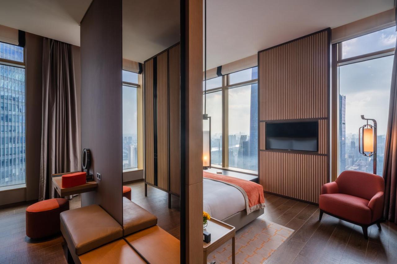 Jumeirah Guangzhou-Complimentary Shuttle Bus To Canton Fair Complex Eksteriør billede
